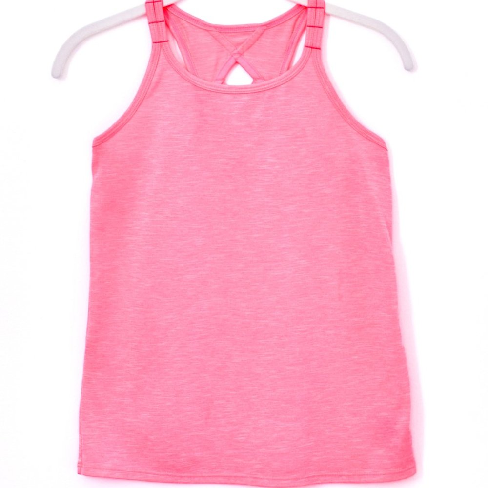 C9 By Champion Sleeveless Workout Tank Top in Neon Pink - Large